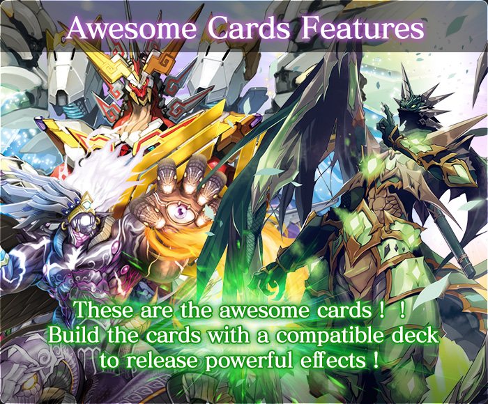 Awesome card features!