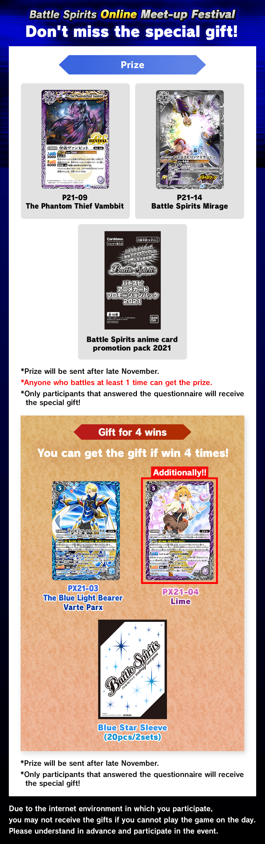 Battle Spirits Online Meet-up Festival