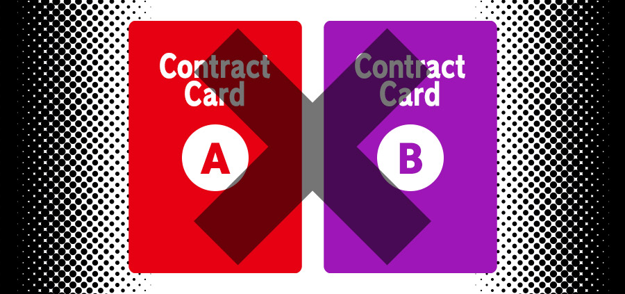 ① Only 1 type can be used in every deck